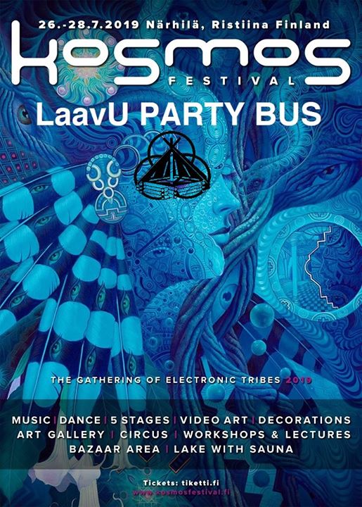Kosmos Festival 2019 LaavU PARTY BUS